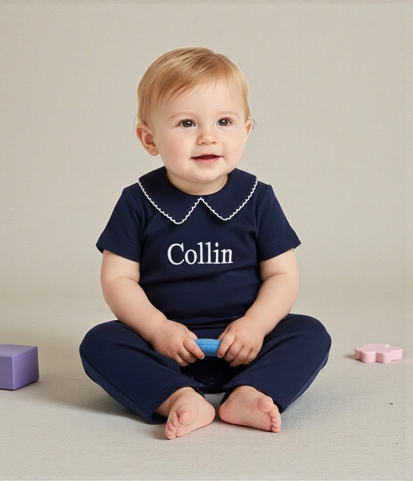 Collin Romper- 5 Color Options