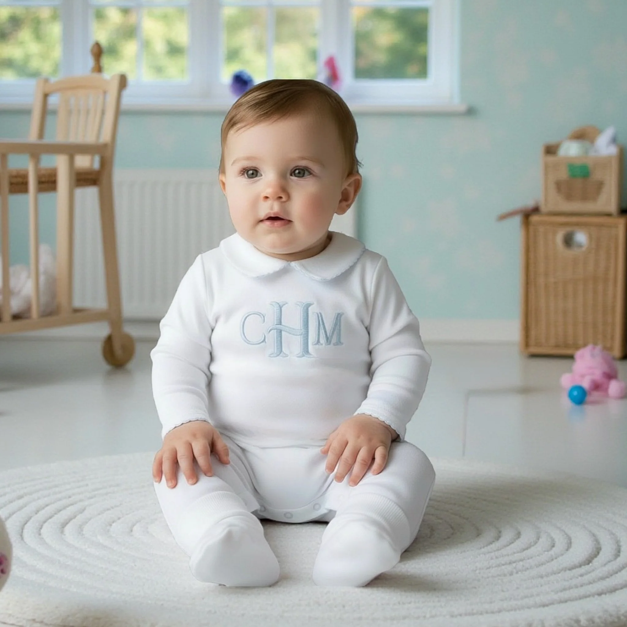 Hunter Collared Footed Playsuit- 8 Color Options