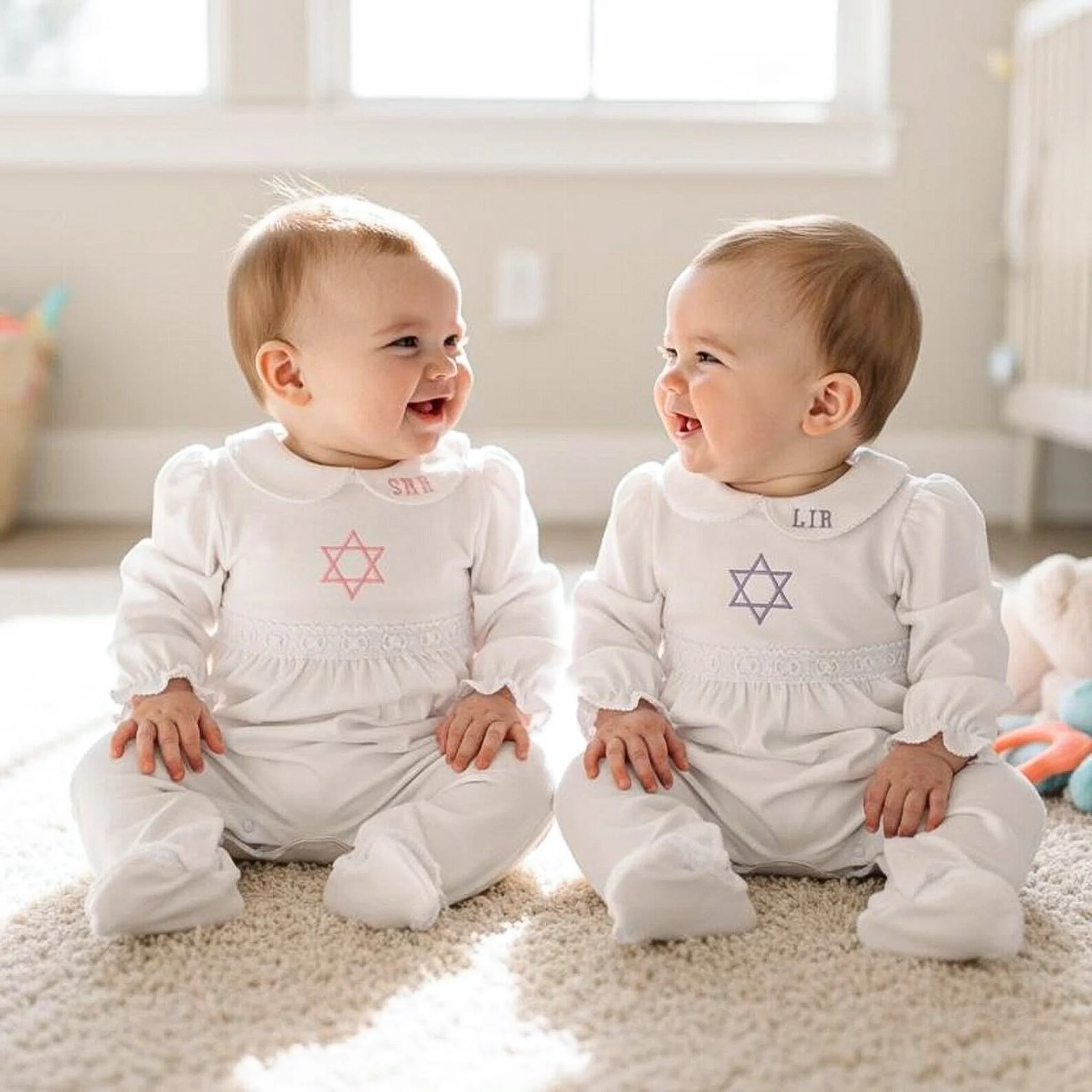 Ashley Star of David  Romper