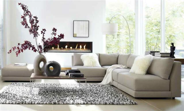 Clean Living Room