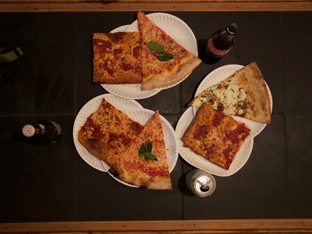 We didn't have much time to really explore Williamsburg as we originally wanted due to our schedule, but we made sure to stop at one of our favorite pizza shops in NY--Best Pizza.