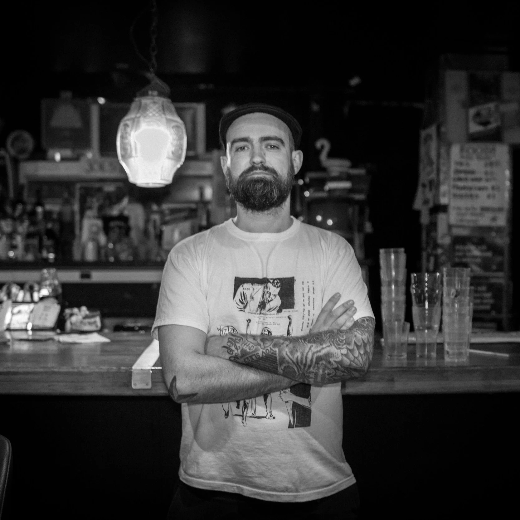 Tom grew up in the Auckland DIY Punk scene in the mid to late 90s and the DIY/do-it-all ethos continued to develop his broad skillset in the years to come. Tom is a production manager, promoter rep, stage tech, live sound and recording engineer, tour and stage manager working with promoters such as Live Nation, Secret Sounds and Chicks That Scream, Festivals such as Rhythm and Vines, Laneway and Homegrown and has worked with a diverse range of artists like Taylor Swift, Foo Fighters, Six60, Cher and Skrillex to name a few. He’s toured extensively domestically and overseas as both a musician and engineer, lectured in Audio Engineering & Music Production at MAINZ for a decade and is one of the DJs on the Hard, Fast, & Heavy show on bFM. Tom co-owns Auckland live music venue Whammy! Bar and is passionate about keeping music and its production accessible to all and using his position to assist with groups such as Girls Rock Camp Aotearoa and Shakti Community Council.