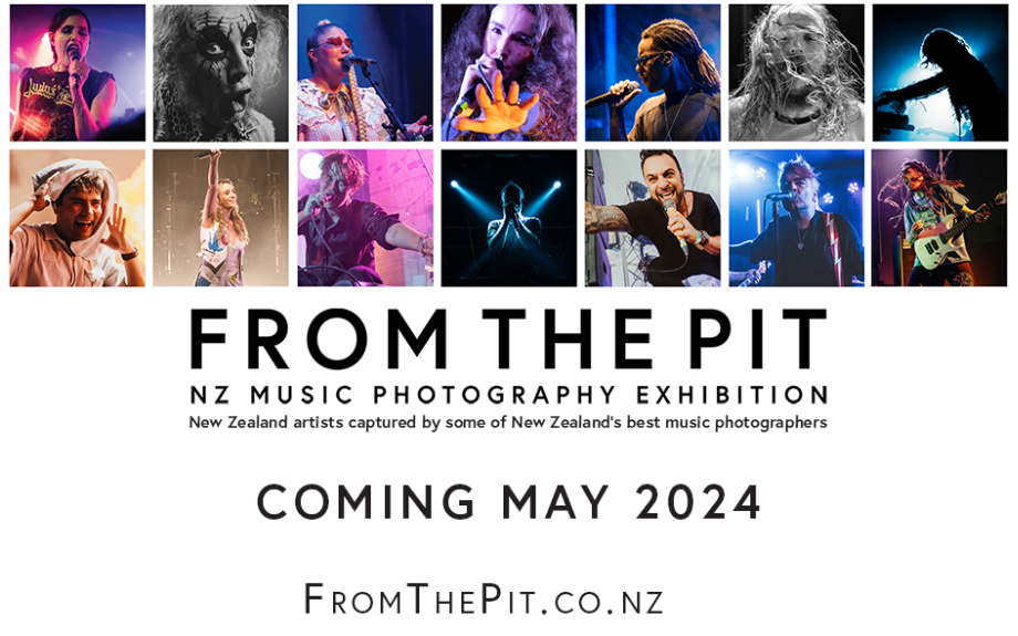 FromThePit 2024 New Zealand Music Photography Exhibition Returns to Celebrate Local Talent