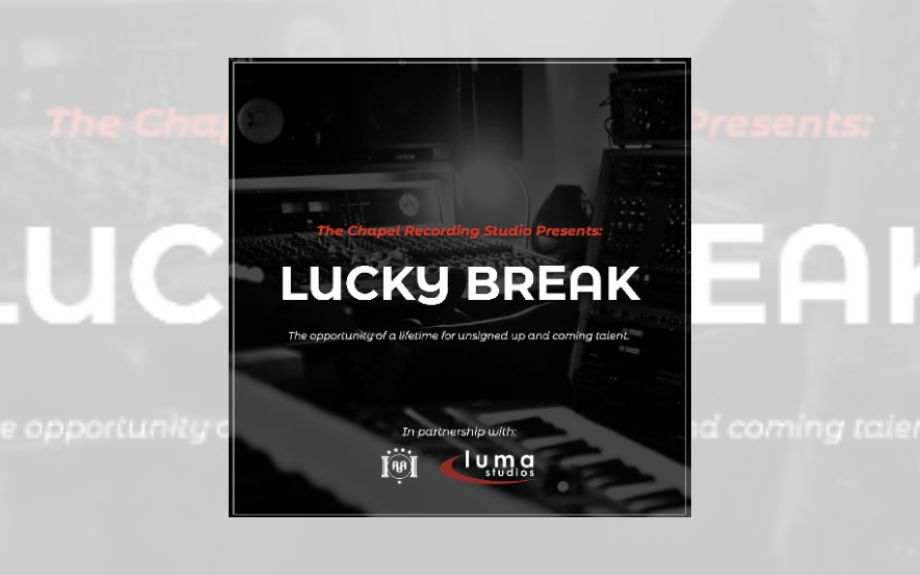 Lucky Break: The Chapel Studio  In association with AllGoood Absolute Alternative Records Announce Exclusive Music Competition for Emerging NZ Artists