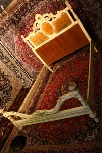 Renaissance Antiques Dublin Ireland  OLD WHITE BED