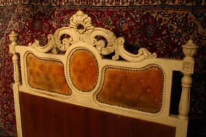 Renaissance Antiques Dublin Ireland  OLD WHITE BED