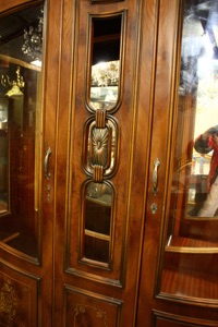 Renaissance Antiques Dublin Ireland FABOULOUS 1970'S DISPLAY CABINET