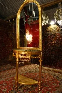 Renaissance Antiques Dublin Ireland HAND CARVED GILT CONSOLE