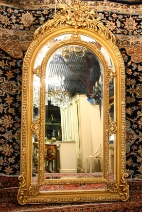 LARGE DOUBLE FRAMED MIRROR