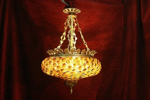 GLASS BOWL LIGHT
