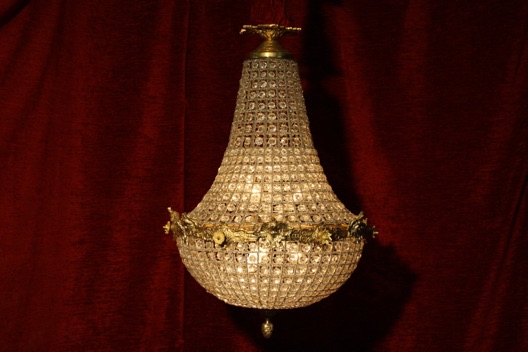 BRASS CHANDELIER