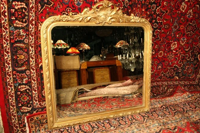NICE GILT OVERMANTLE