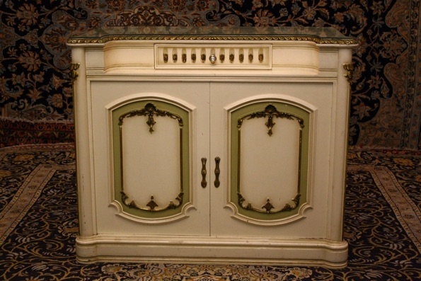 SOLID OLD FRENCH CABINET