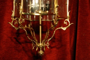 Renaissance Antique Dublin LARGE LIGHT FRAMED LANTERN