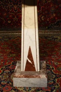 Renaissance Antique Dublin Ireland MARBLE CHESS TABLE