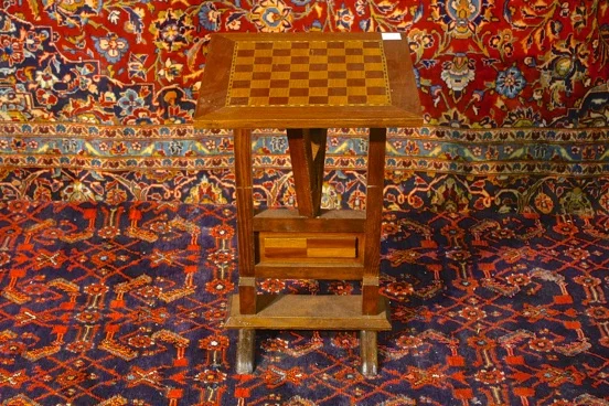 Renaissance Antique Dublin Ireland Tilt top chess table