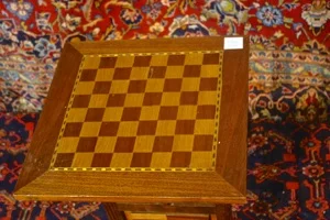 Renaissance Antique Dublin Ireland Tilt top chess table