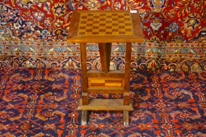 Renaissance Antique Dublin Ireland Tilt top chess table