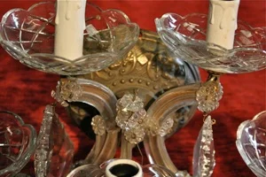 Renaissance Antique Dublin Ireland OLD FRENCH WALL LIGHT