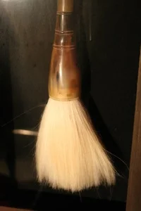 Renaissance Antique Dublin Ireland Chinese brush and horn handle
