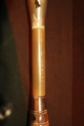 Renaissance Antique Dublin Ireland Chinese brush and horn handle