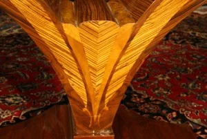 Renaissance Antiques Dublin Ireland V shaped art deco style table 