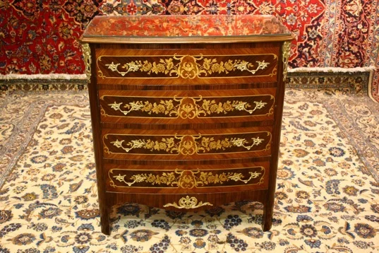 INLAID CHEST OF DRAWERS