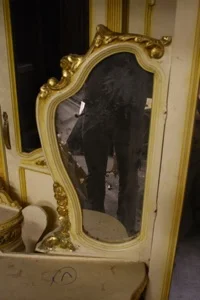 Renaissance Antiques Dublin Ireland Old painted white dressing table
