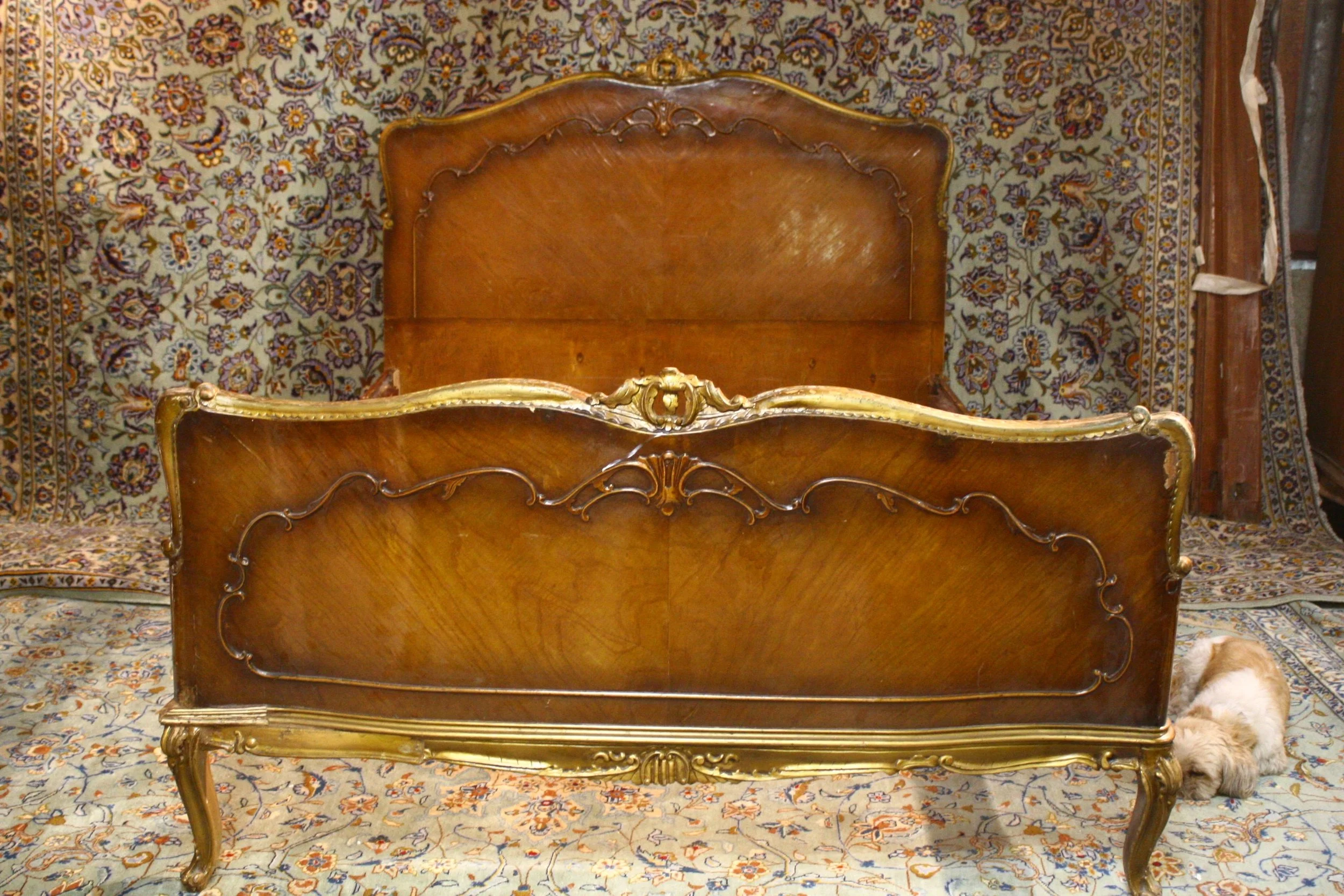 Antique ? about 1930s Italian ? bed — RENAISSANCE