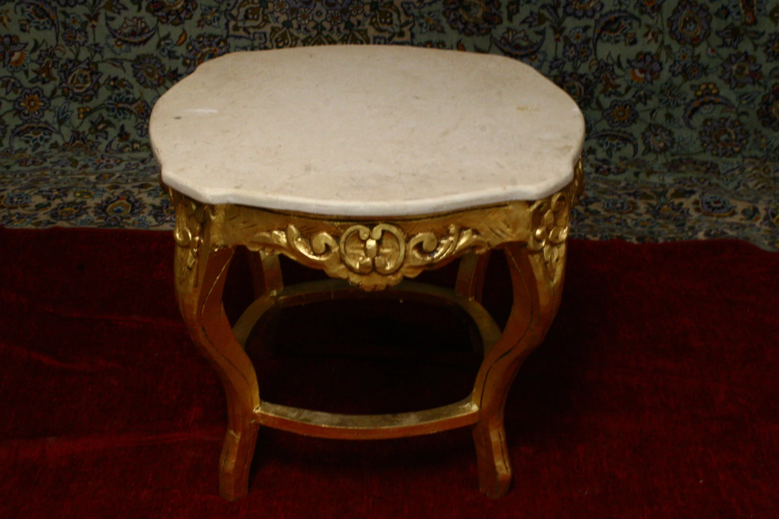 renaissance antique  dublin ireland marble topped table antiques