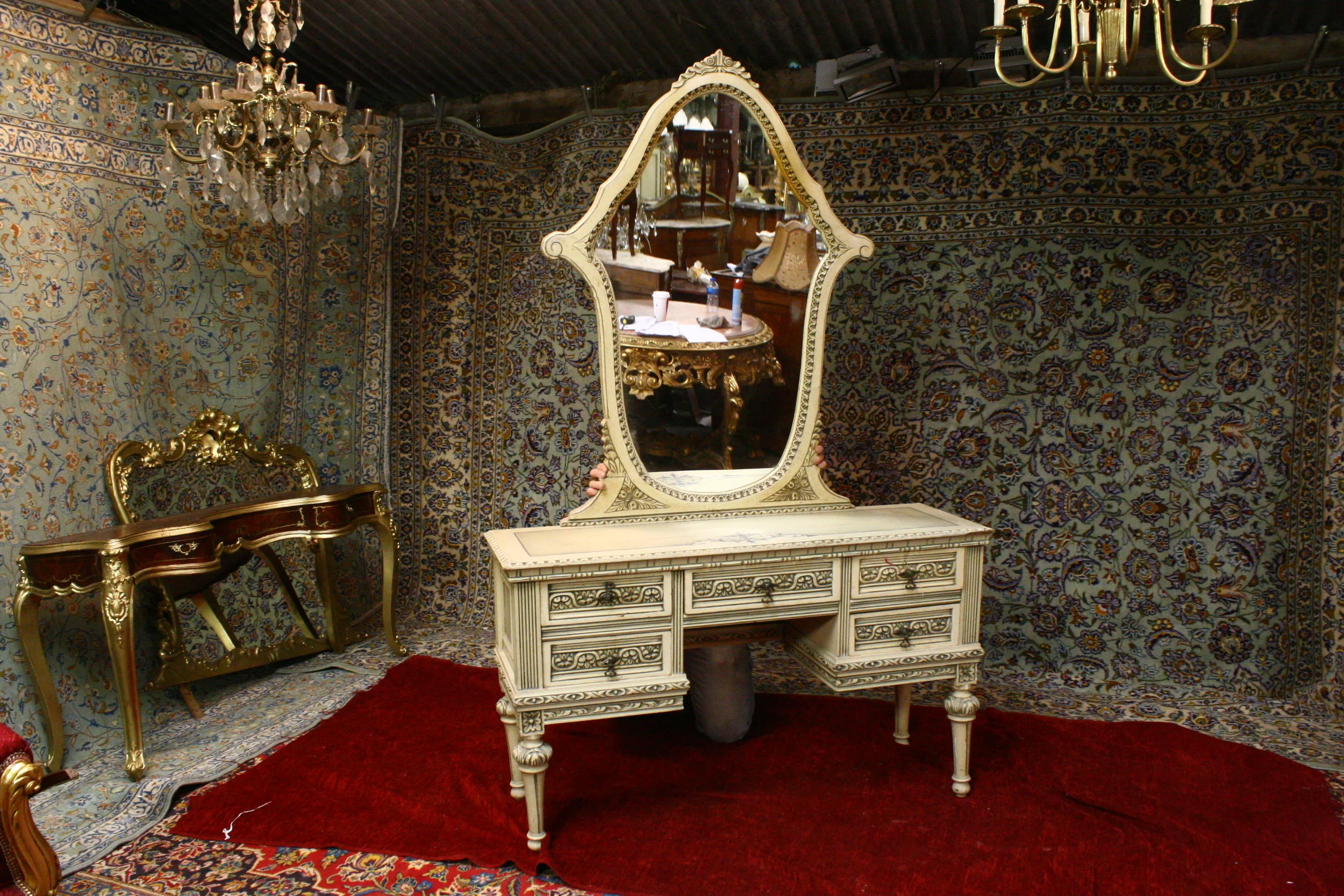 renaissance antique dublin ireland marble topped table antiques