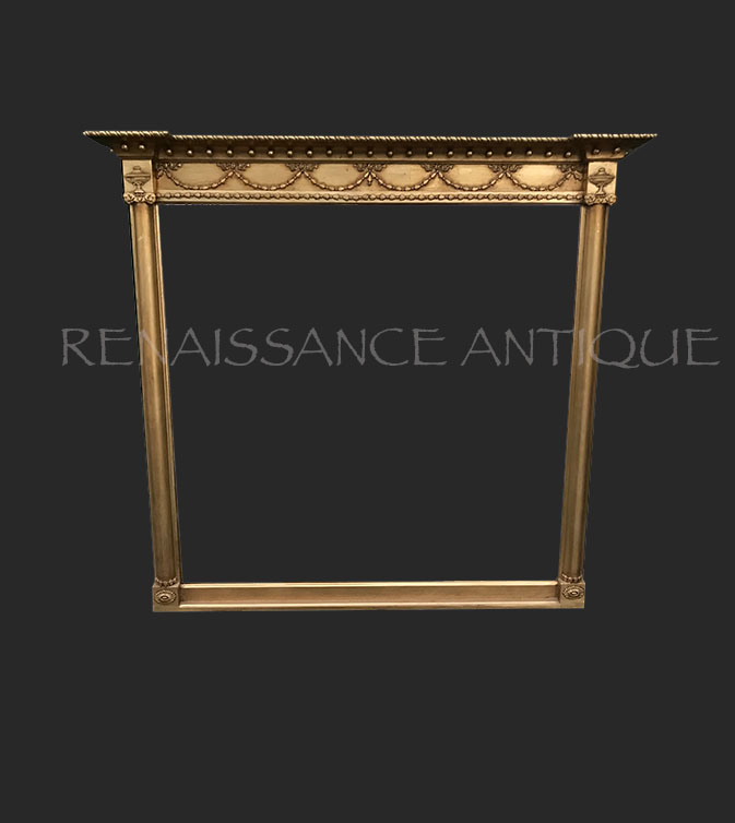 Large gilt Regency style Overmantle 