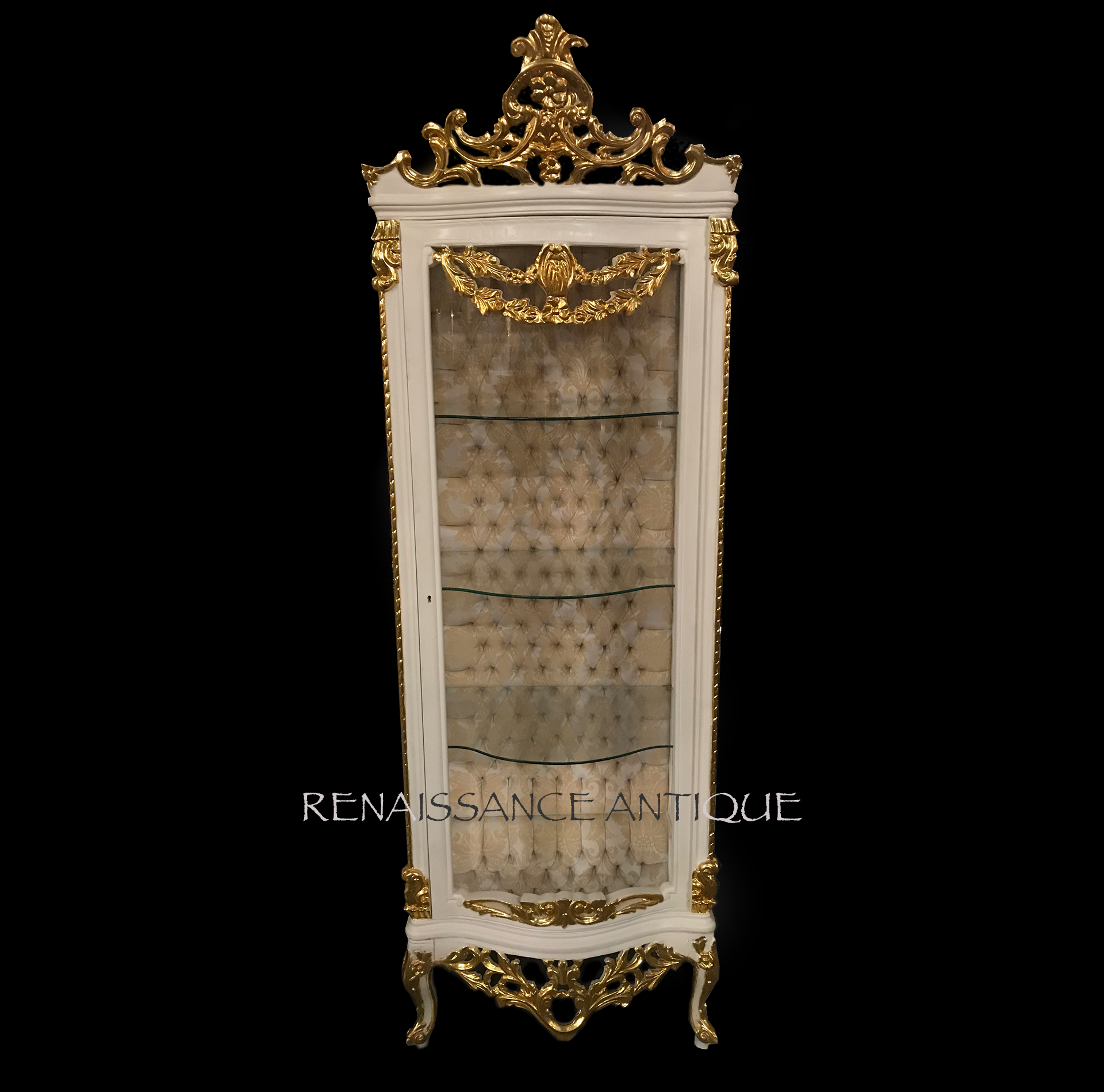 TALL CREAM AND GOLD VITRINE CABINET.png