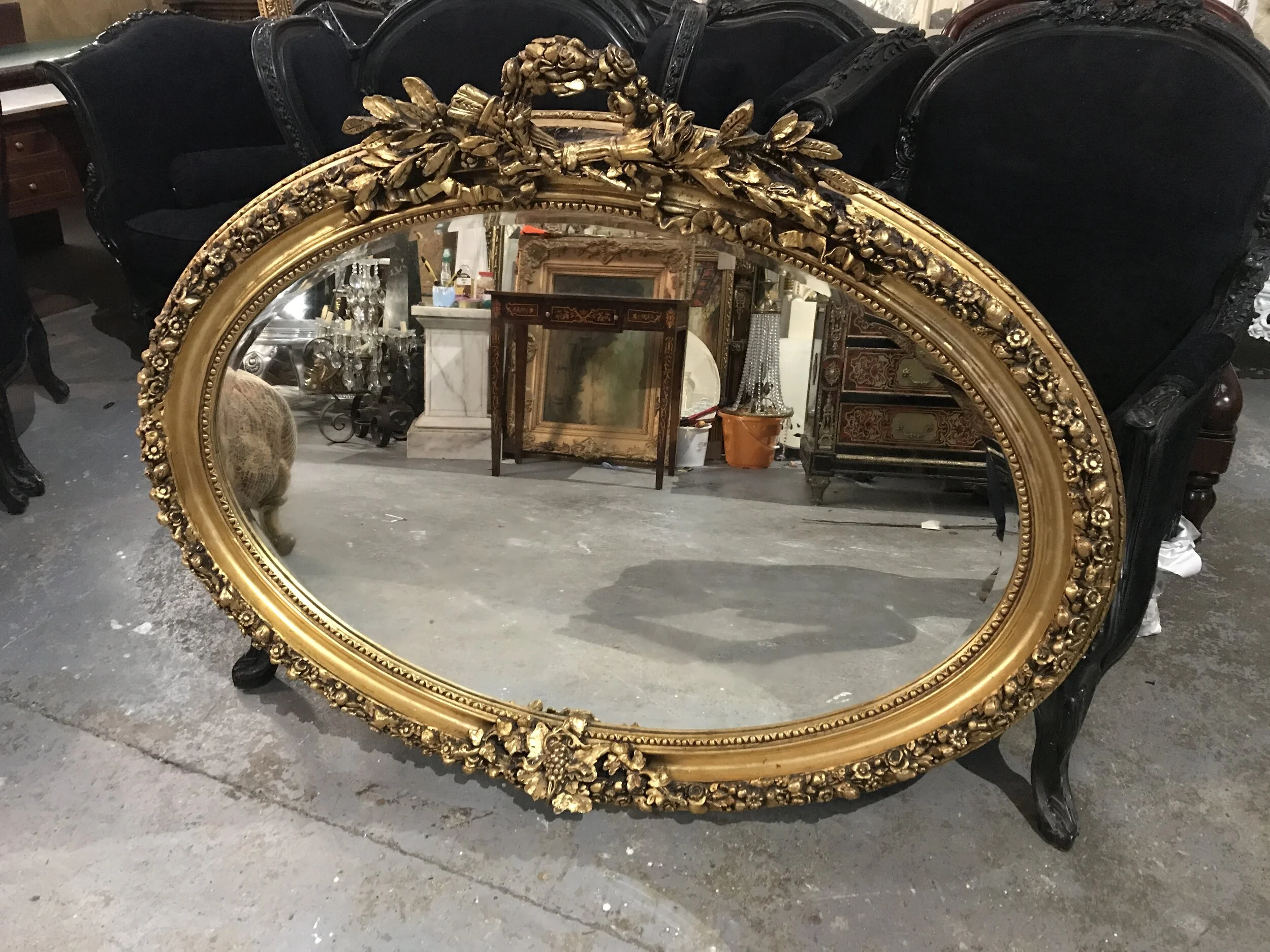 Another oval Mirror 