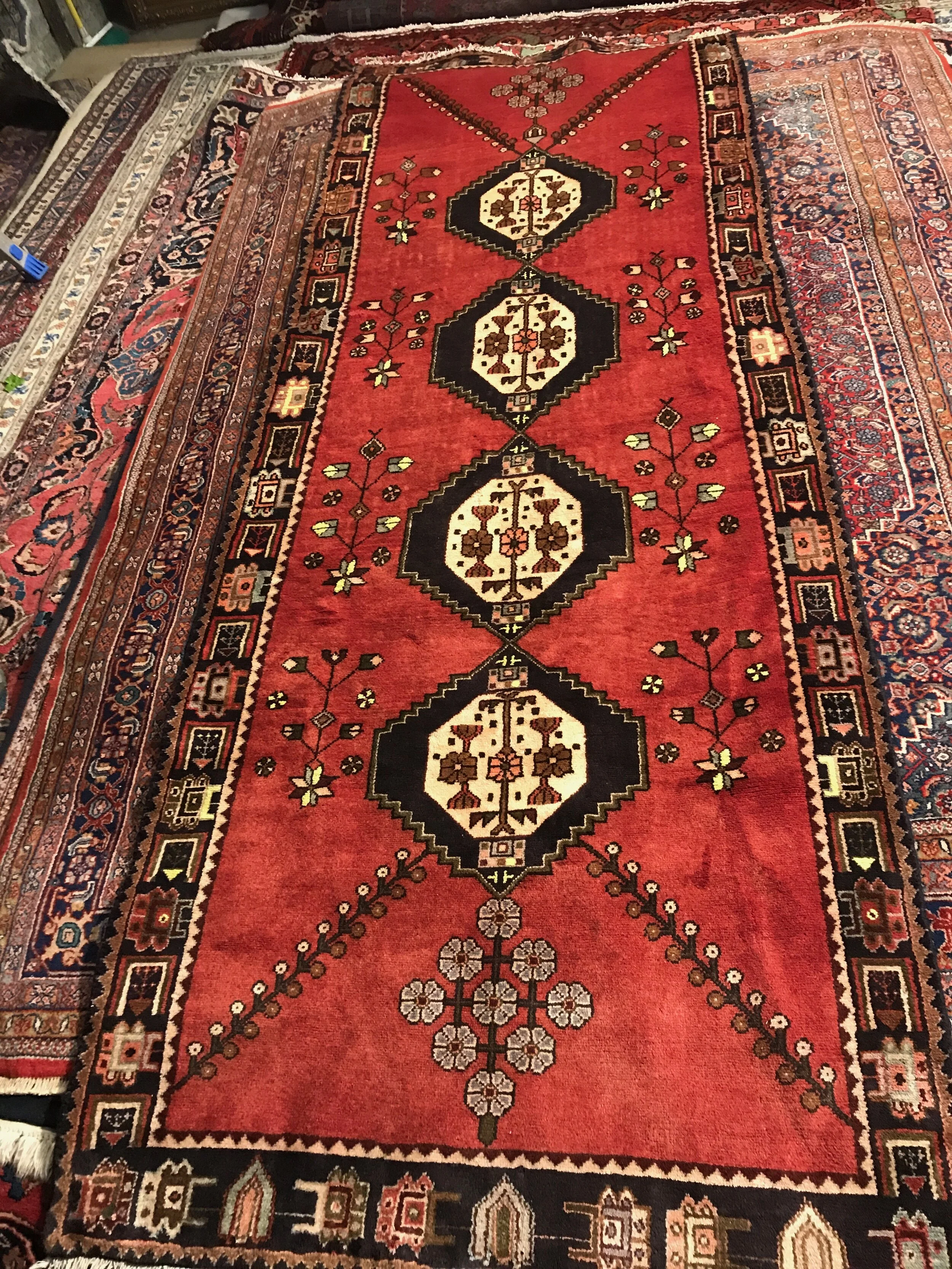 Hand knotted persian carpet