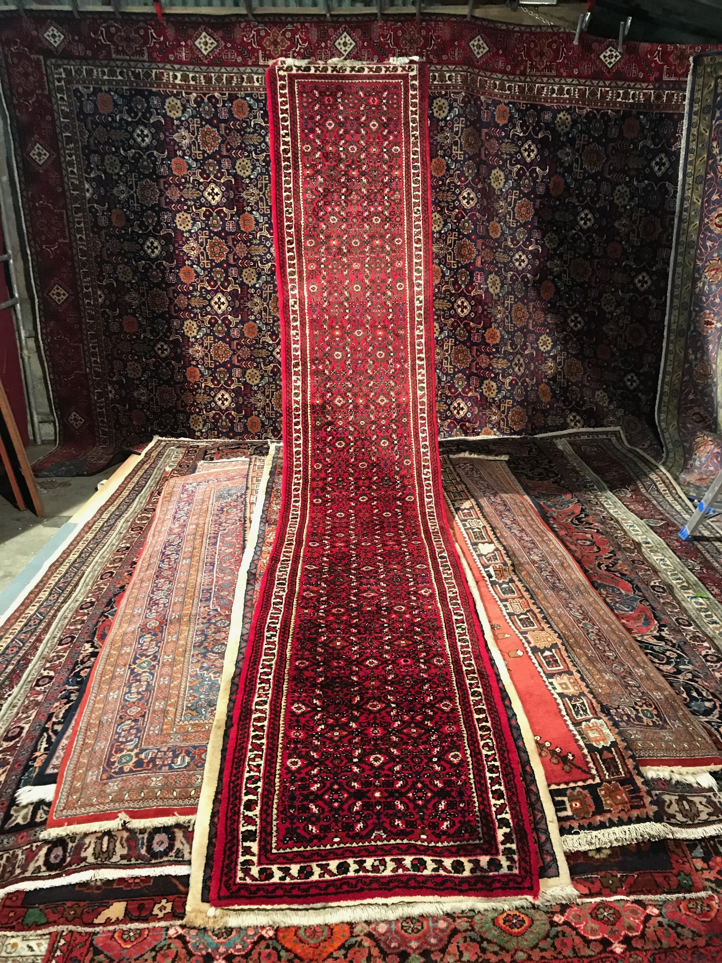 Hand knotted persian carpet