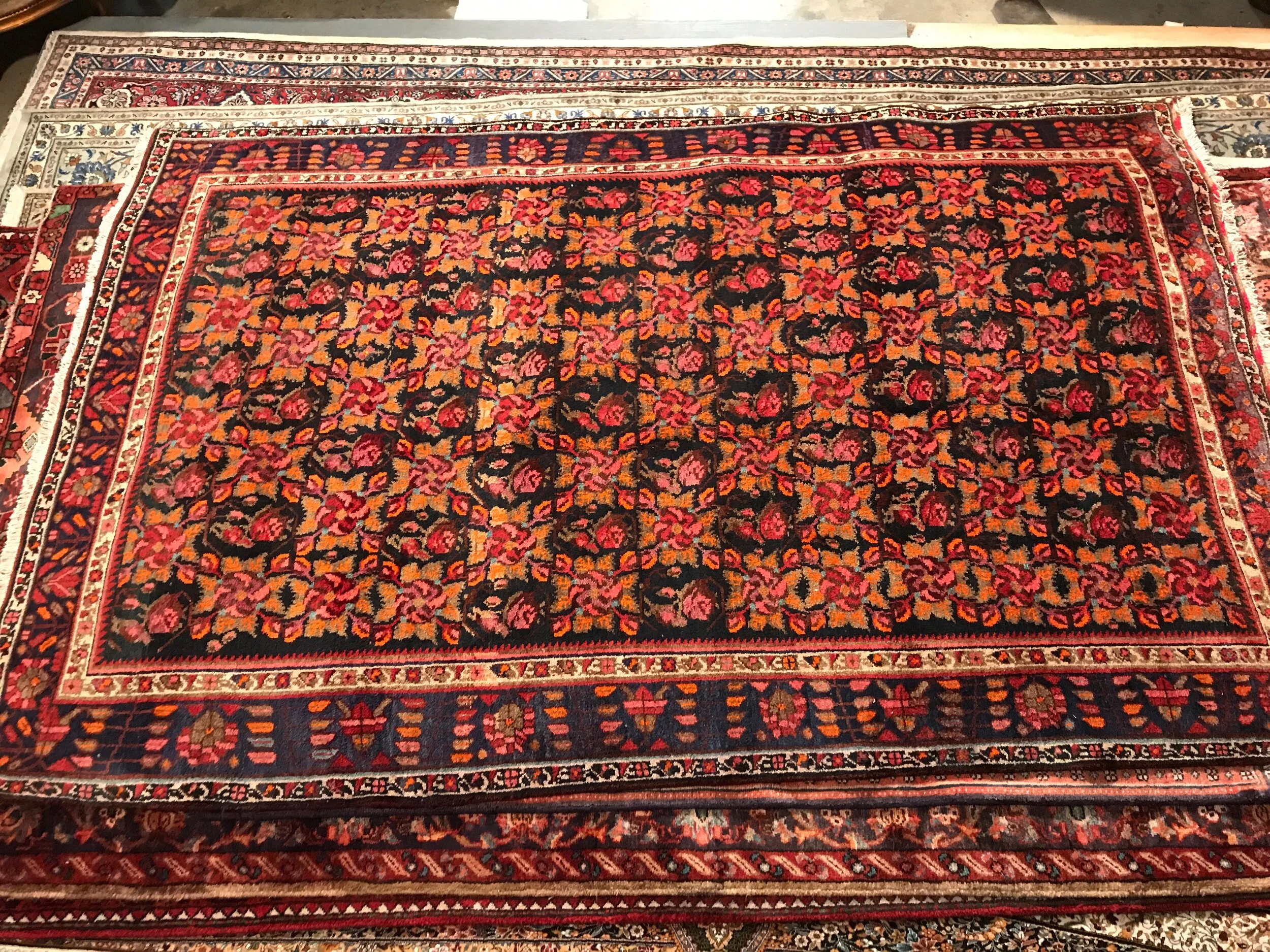 Hand knotted persian carpet