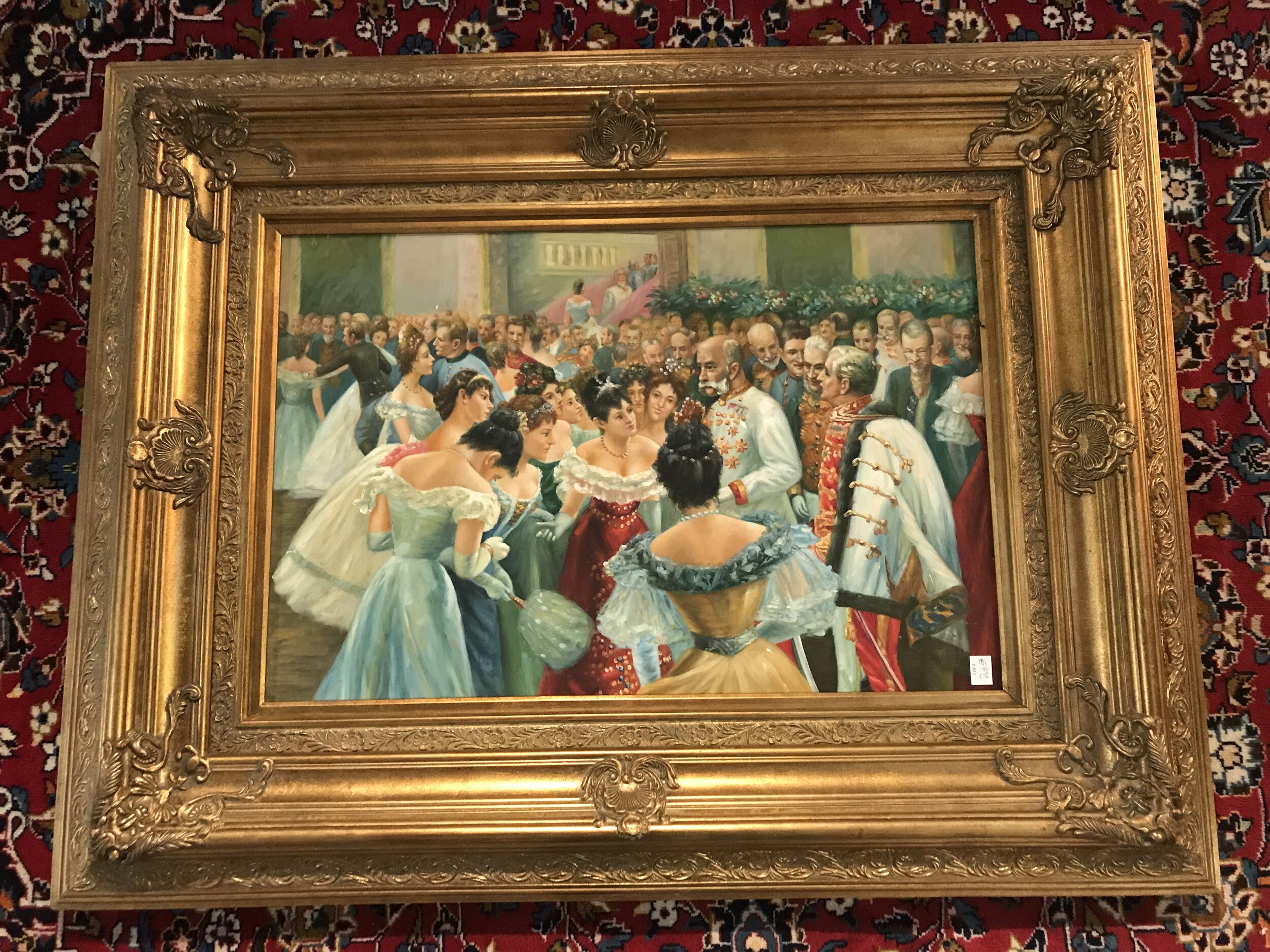 print of Famous oil painting