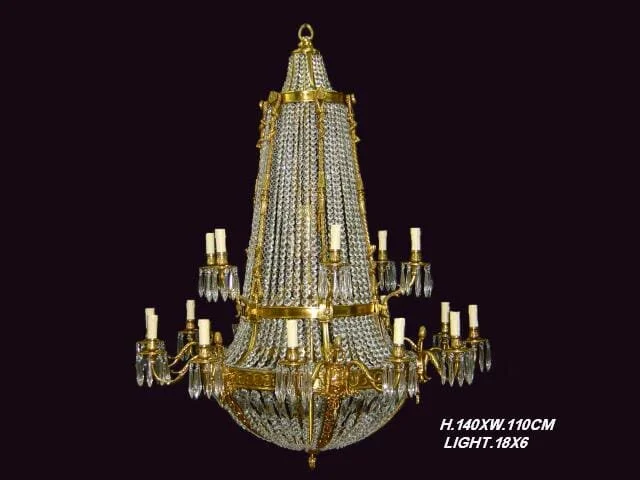 GREAT QUALITY LARGE CHANDELIER