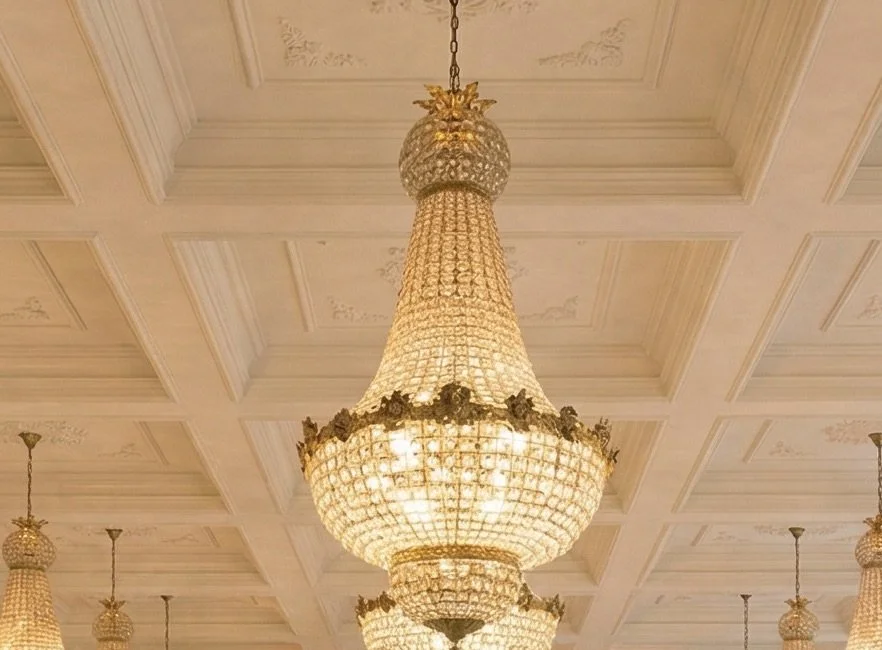 Very large four foot by two foot cage light fully rewired 