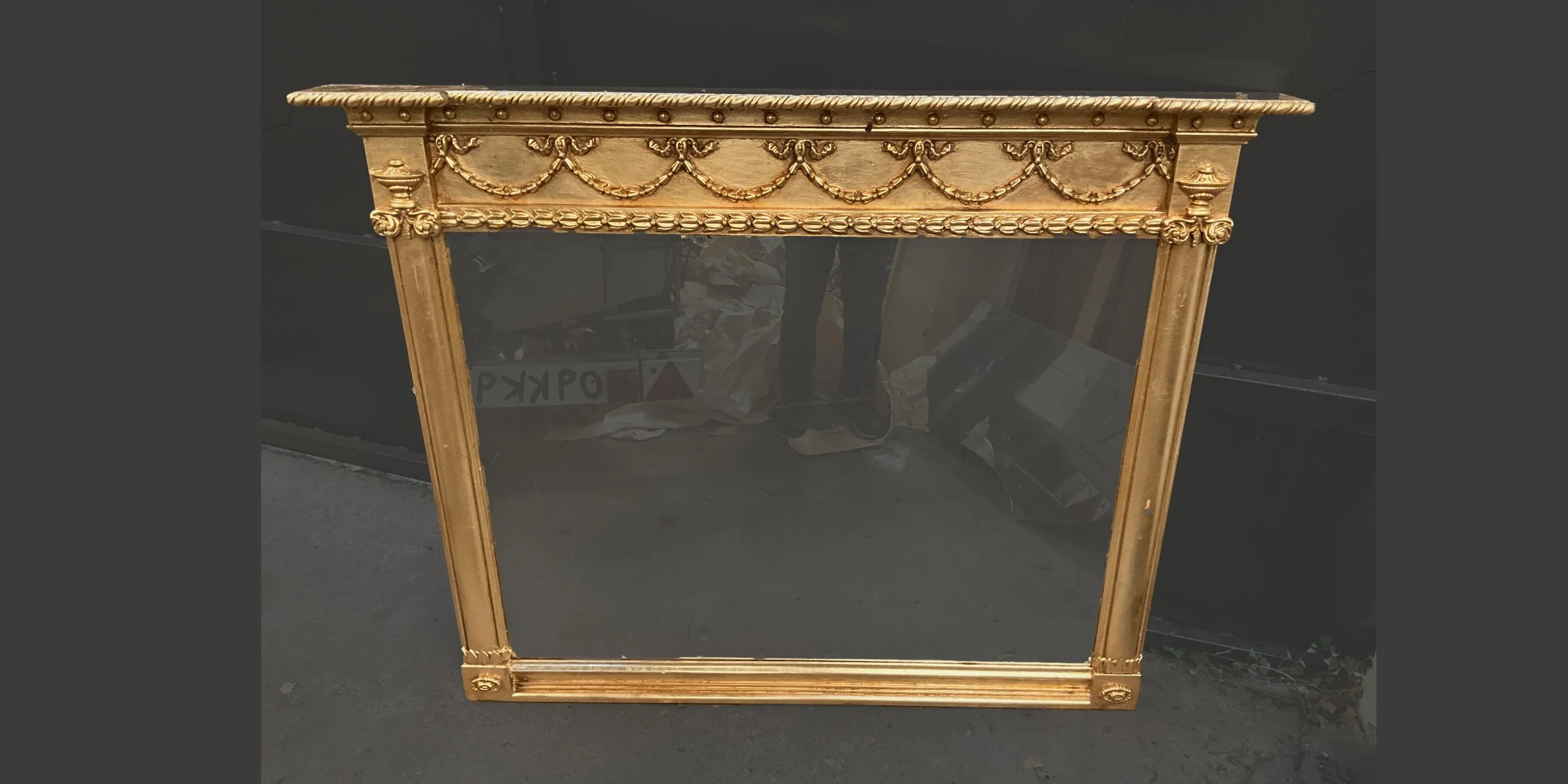 four foot by five foot regency overmantle.jpeg