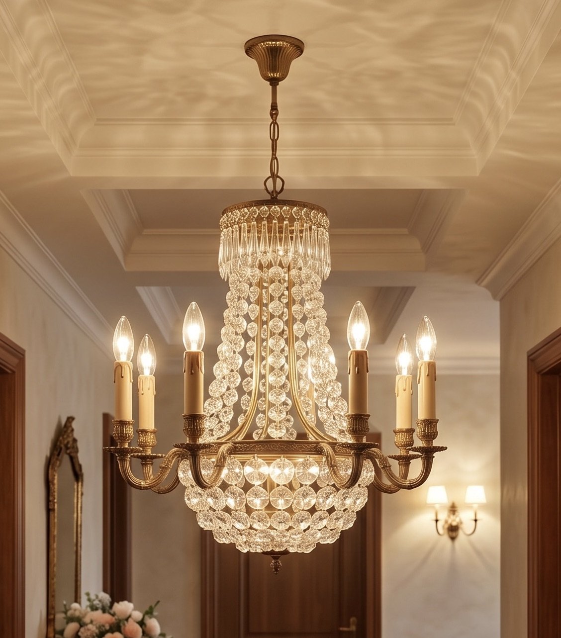 Good old Belgian chandelier.