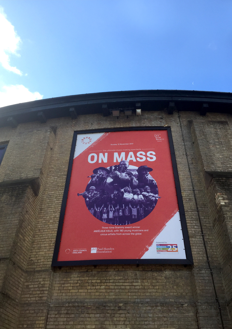 The challenge was how to stand out to potential new audiences whilst embracing the Roundhouse's own established brand identity.