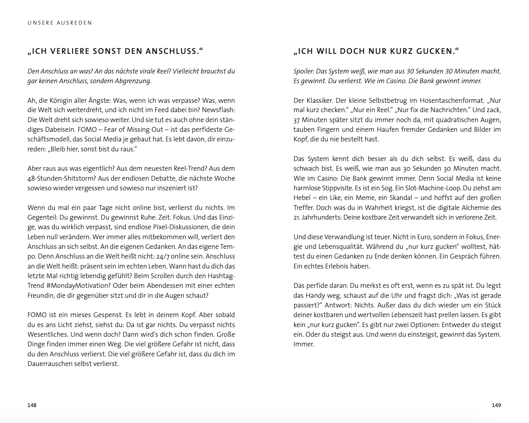 Raus aus Social Media Buch