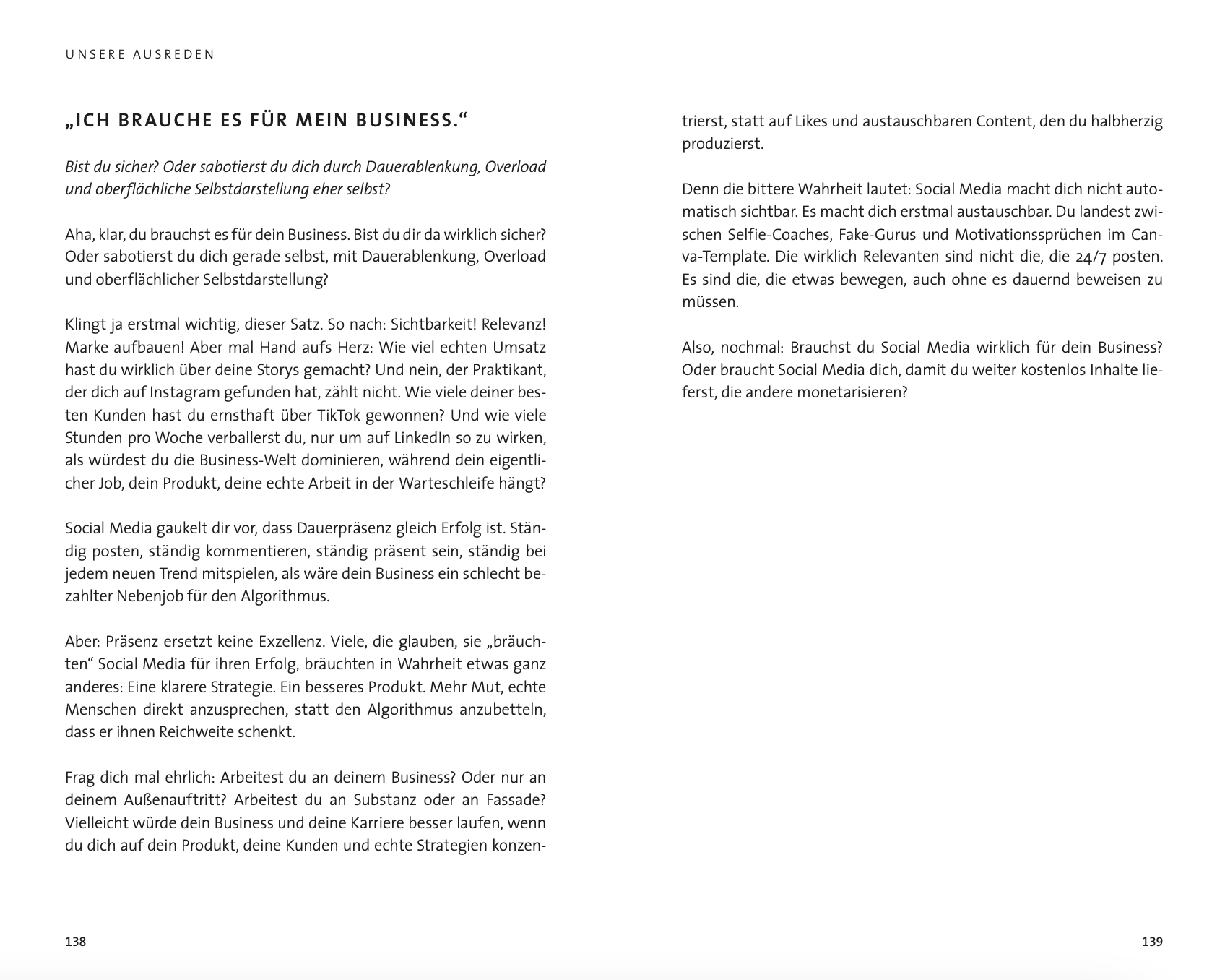 Raus aus Social Media Buch