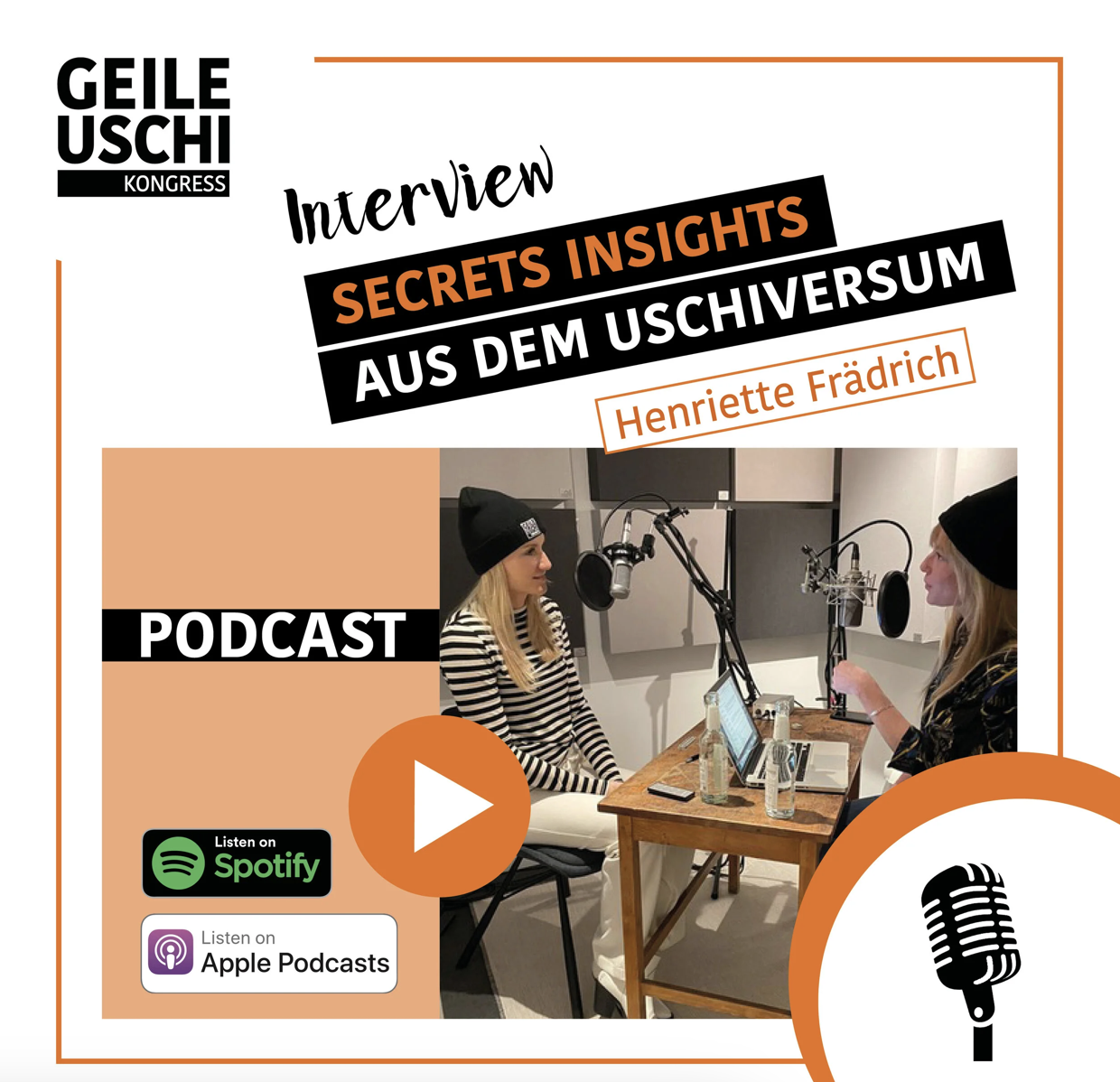 Henriette Frädrich im GEILE USCHI PODCAST