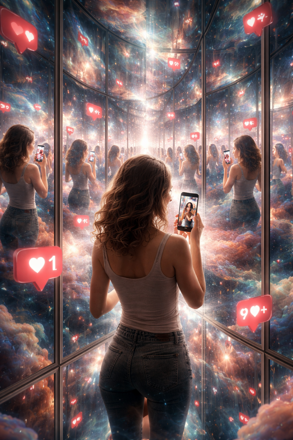 Der Mensch im Spiegelkabinett – oder: Warum Social Media uns zu Fremden unserer selbst macht