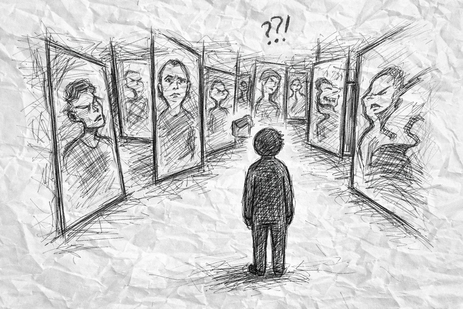 Der Mensch im Spiegelkabinett: Warum Social Media uns zu Fremden unserer selbst macht