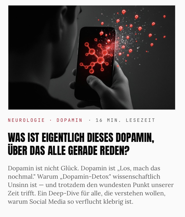 Was ist Dopaminfasten