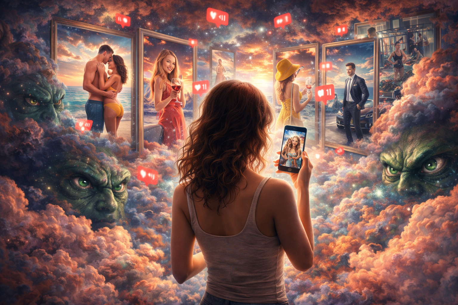 Social Media Selbstwert mentale Gesundheit Social Media